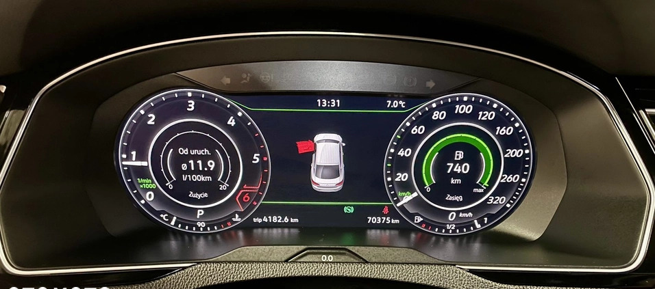 Volkswagen Arteon cena 112500 przebieg: 75000, rok produkcji 2017 z Gdynia małe 232